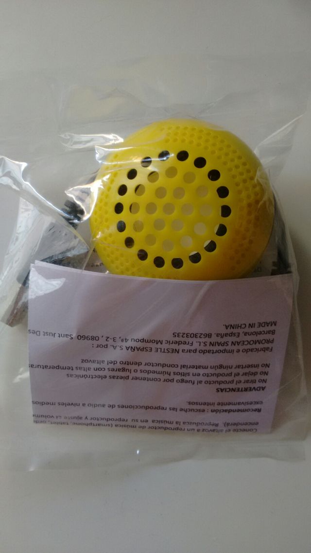 2 Altavozes mini Nesquick (a estrenar)