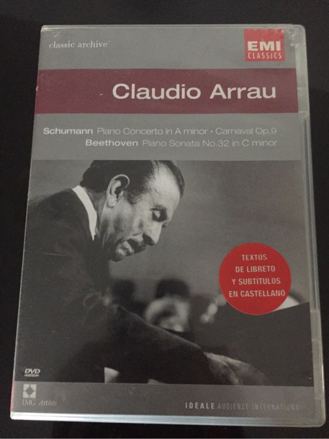 Dvd Claudio Arrau