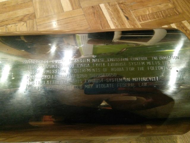 Tubo escape Suzuki Gsx 650f / Bandit