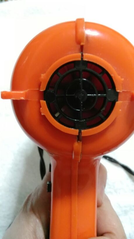 Secador antiguo funcionando