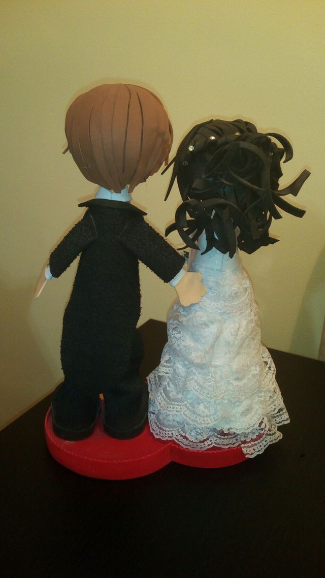 Muñecos de pareja de novios / Fofuchas
