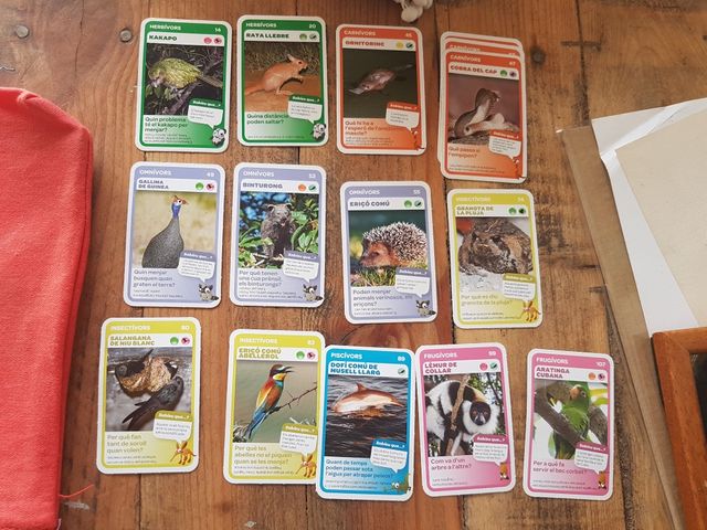 cambio cromos Super Animals 1, 2, 3 y 4