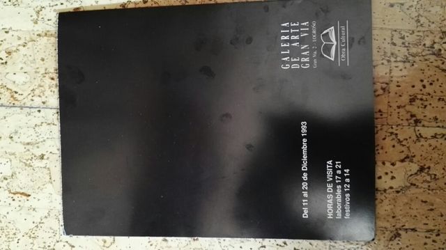 Dalmati- Narvaiza hoja pintor exposicion 1993