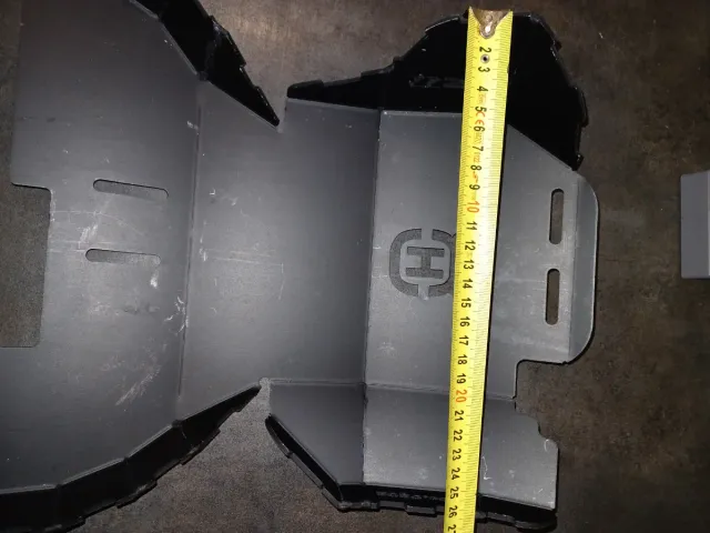 Protector aluminio bajos HUSQVARNA