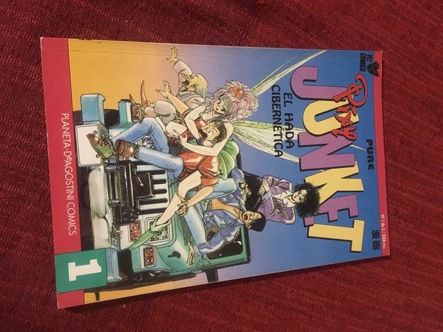 Pixy junket: El hada cibernetica cómic Manga n1