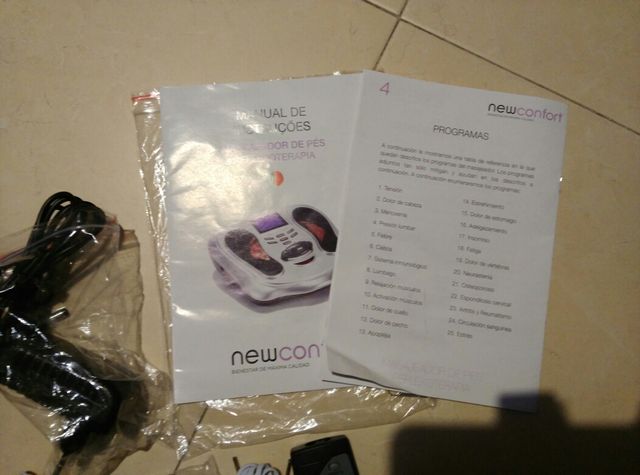 aparato de replexoterapia e infrarrojos