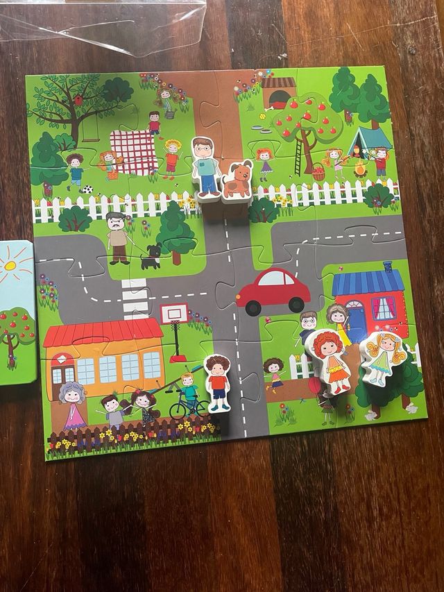 Libro Mi Casa / Puzle, libro y figuras