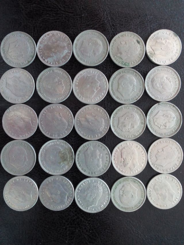 monedas de duro 5 pesetas