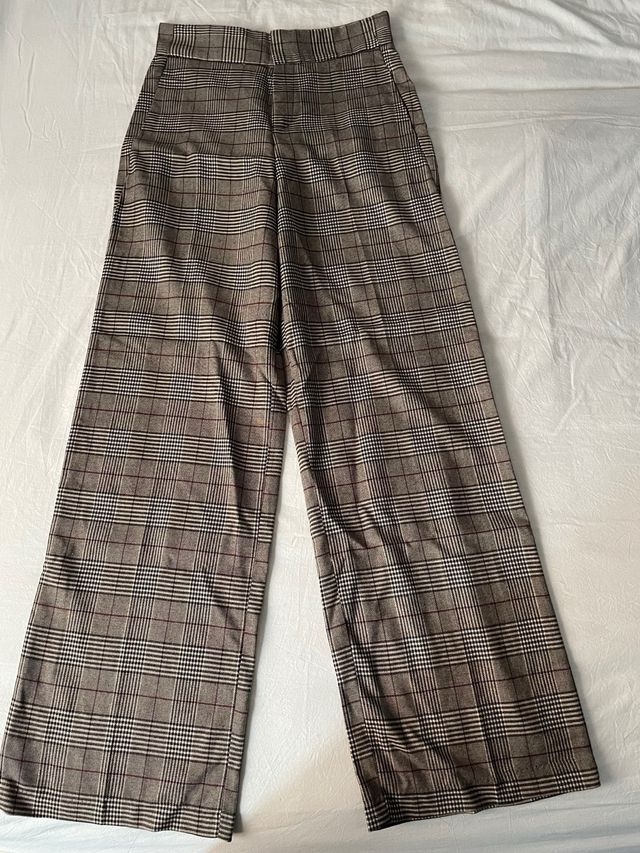 Pantalones anchos Suite Blanco