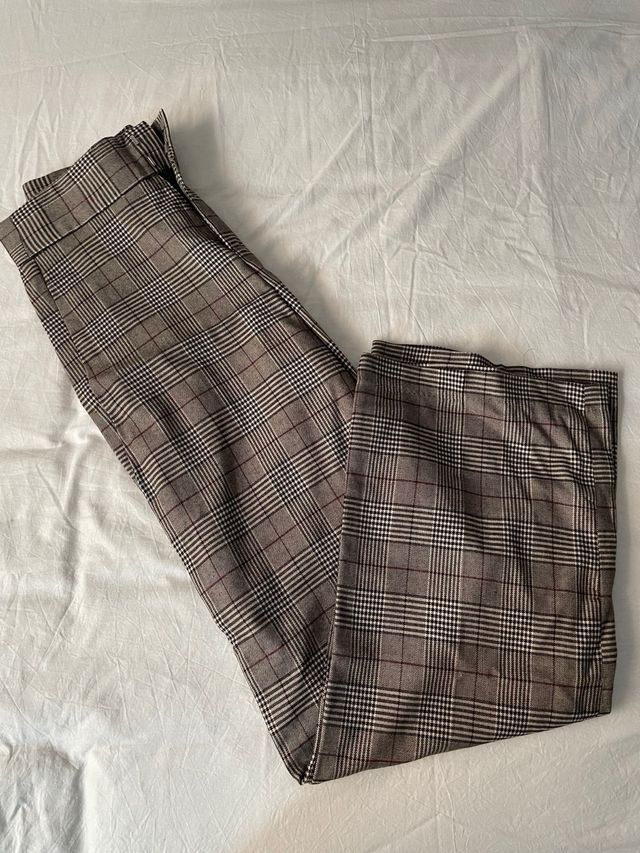 Pantalones anchos Suite Blanco