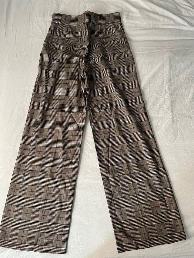 Pantalones anchos Suite Blanco