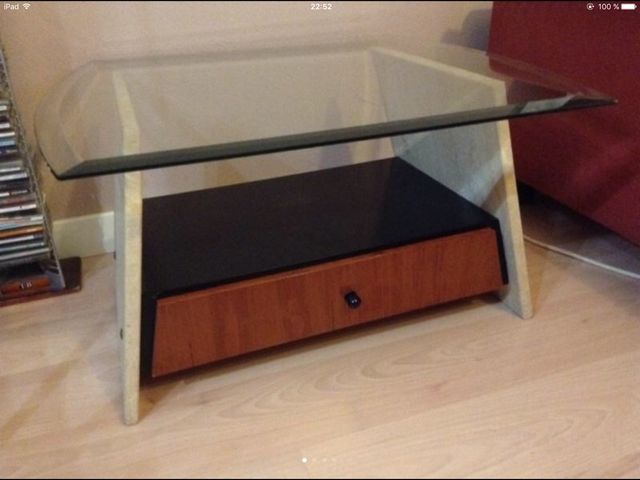 Mesita mármol travertino romano