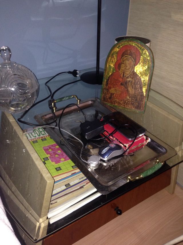 Mesita mármol travertino romano