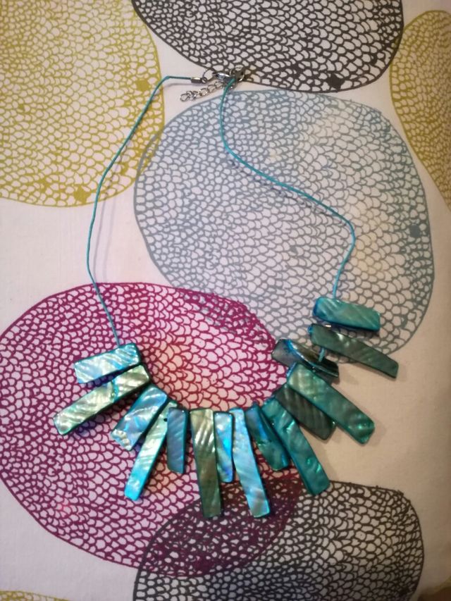 Conjunto pendientes, pulsera y collar