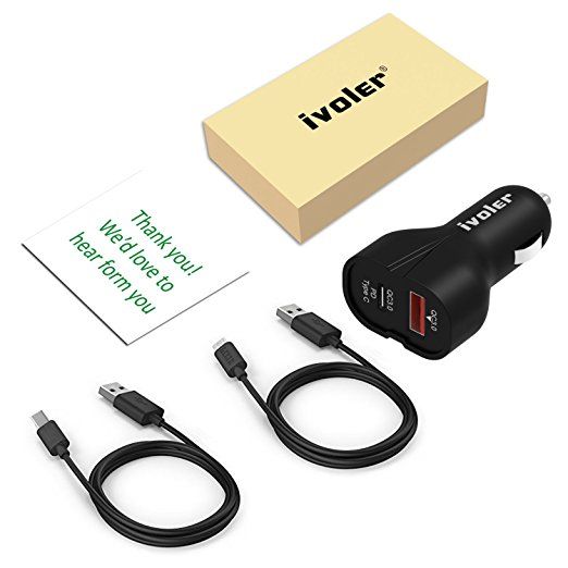 ww244 Cargador de coche + Cables micro usb c