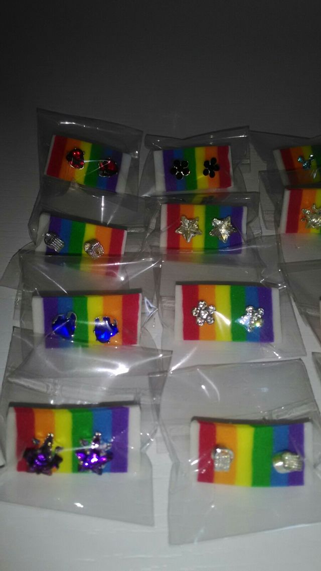 Pendientes de plata.