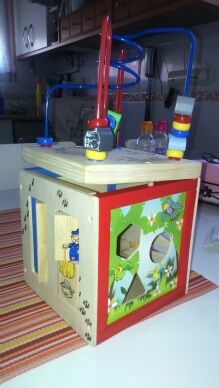 cubo de actividades para peques!