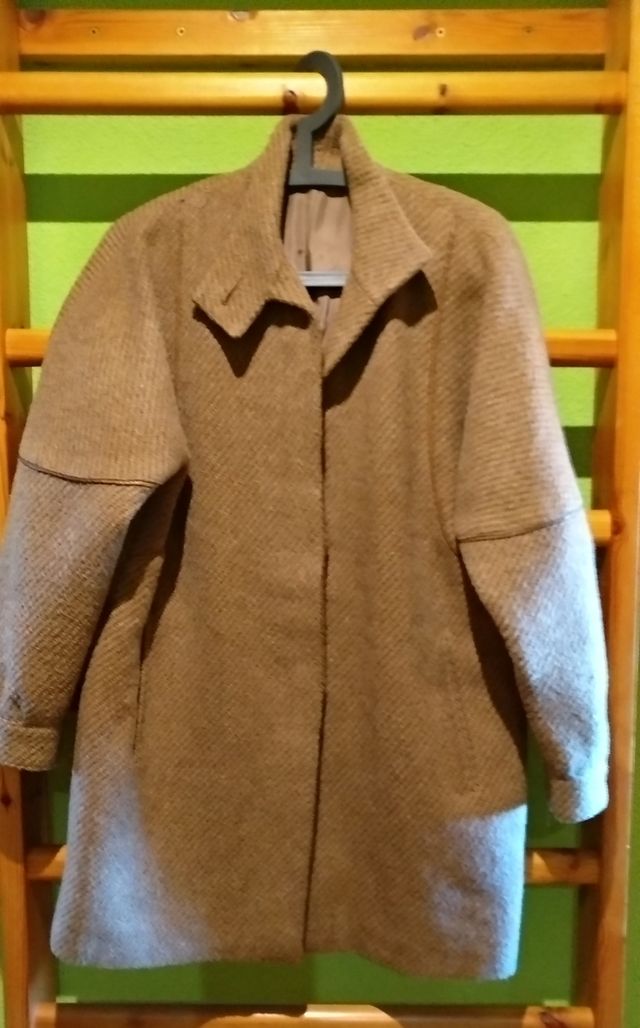 Abrigo mujer de lana vintage
