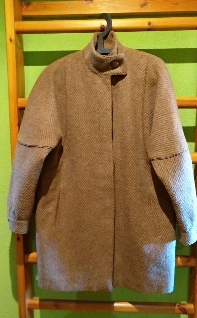 Abrigo mujer de lana vintage