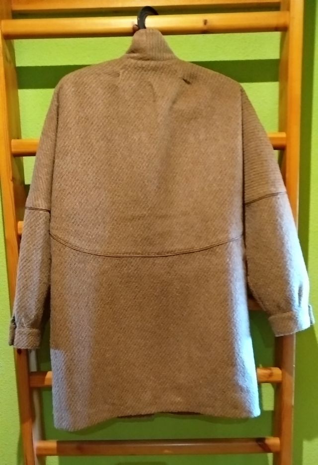 Abrigo mujer de lana vintage