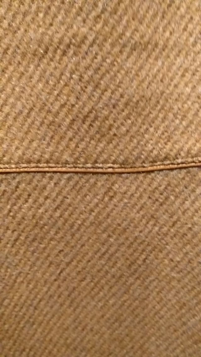 Abrigo mujer de lana vintage