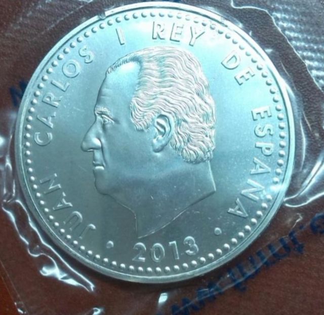 moneda plata 2013 de 30€