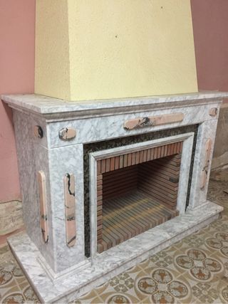 Chimenea de mármol de segunda mano en WALLAPOP