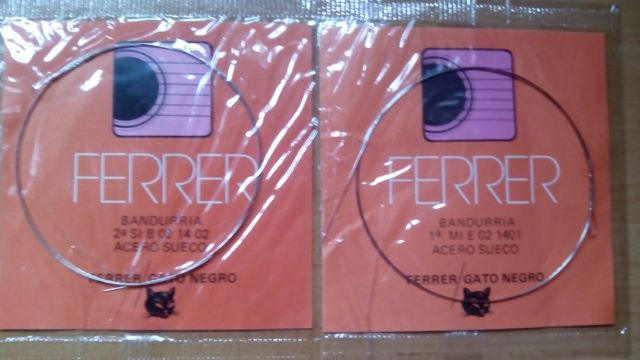 Cuerdas para bandurria