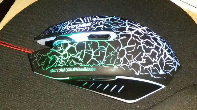 Ratón Gaming Led Óptico