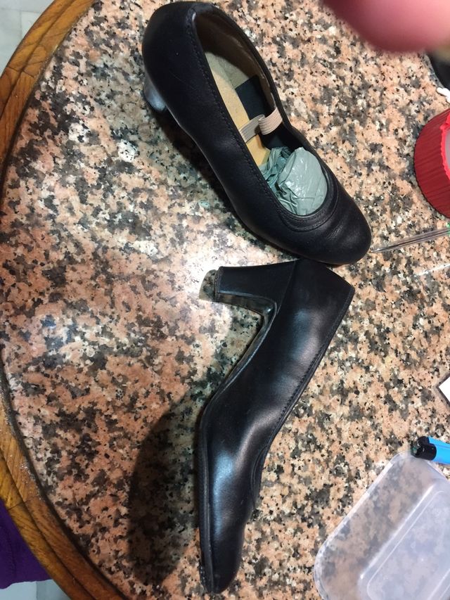 Zapatos baile y botas camperas variadas tallas