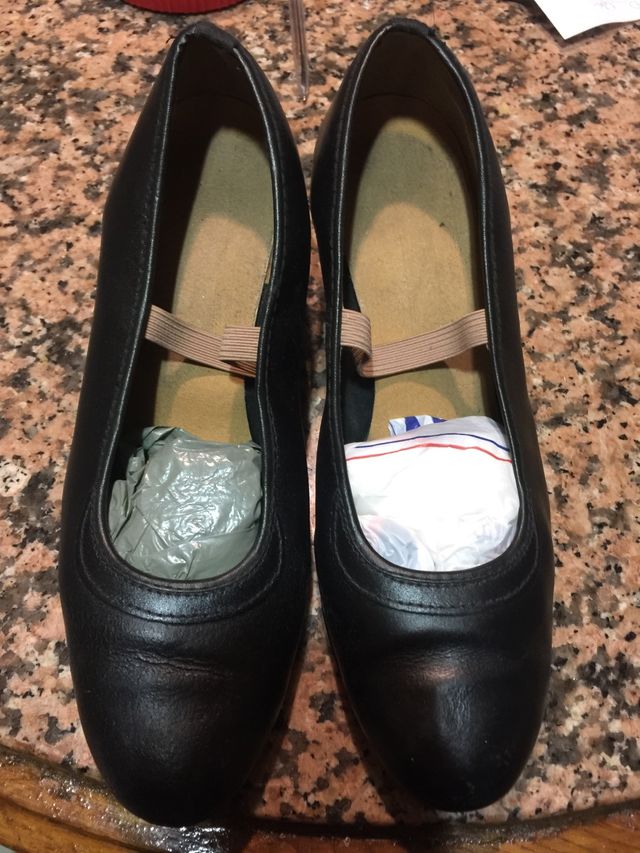 Zapatos baile y botas camperas variadas tallas