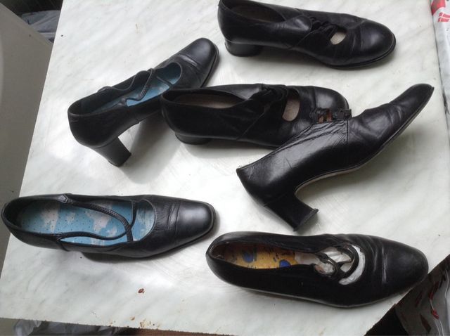 Zapatos baile y botas camperas variadas tallas