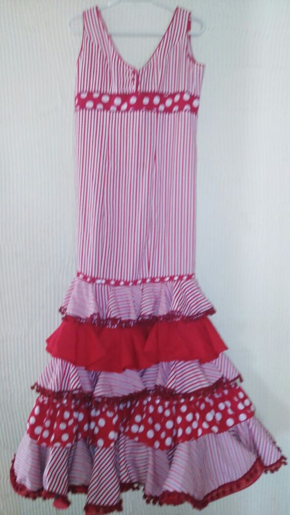 Traje flamenca