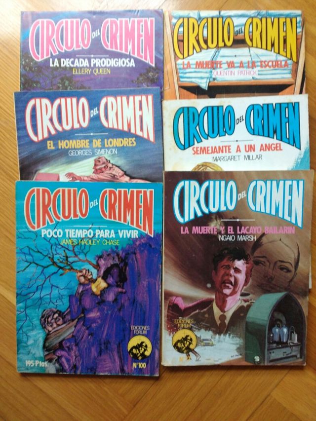 Libros El circulo del crimen