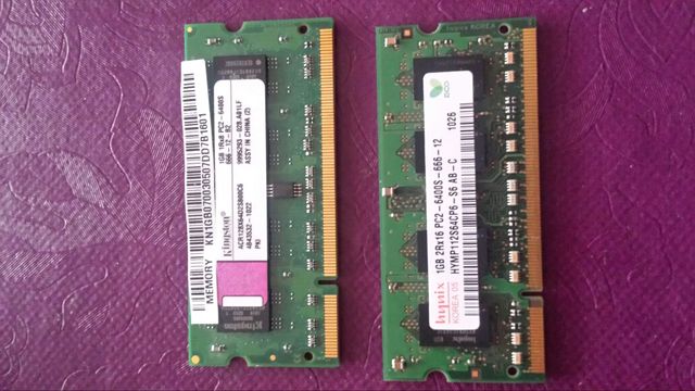 Memoria Ram DDR2 netbook
