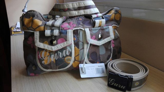 bolso+cinturon guru nuevo con etiqueta