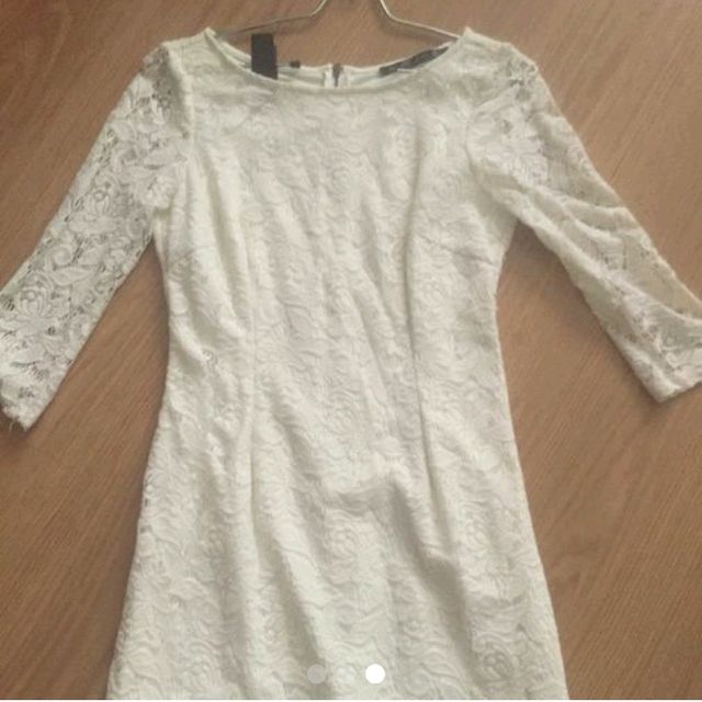 vestido Zara encaje