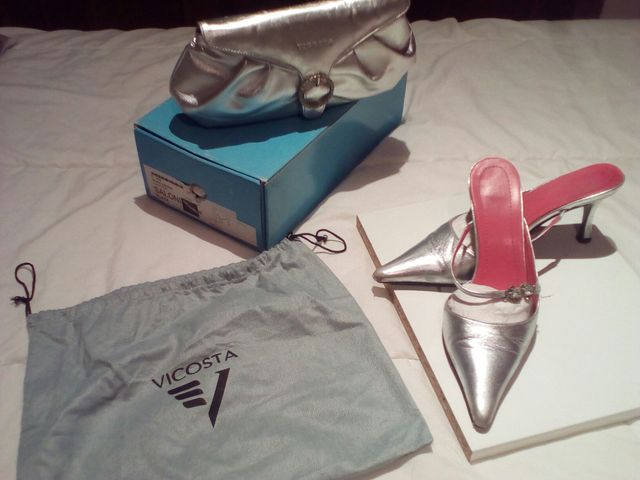 Zapatos Ceremonia Selena N.37 y Bolso Vicosta