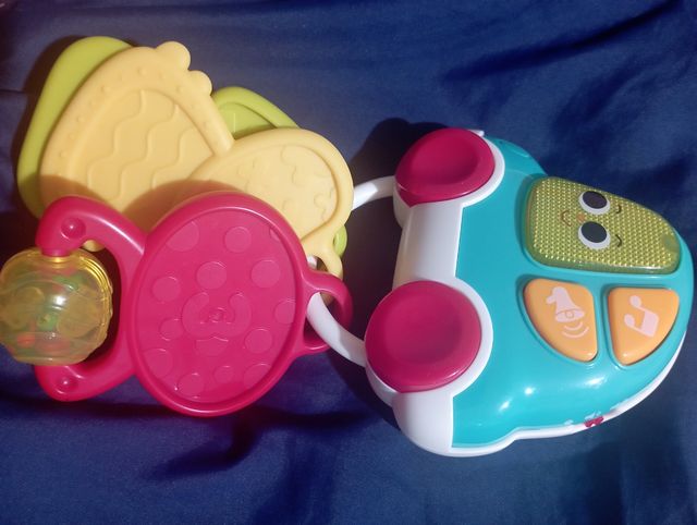 Mando musical llaves de coche bebes mordedor music