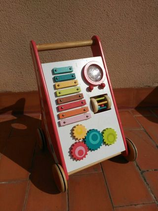 andador madera eurekakids