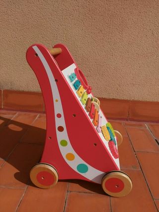 andador madera eurekakids