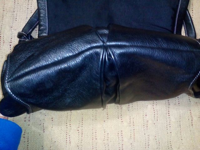 Bolso piel noble corte inglés