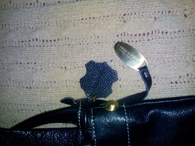 Bolso piel noble corte inglés