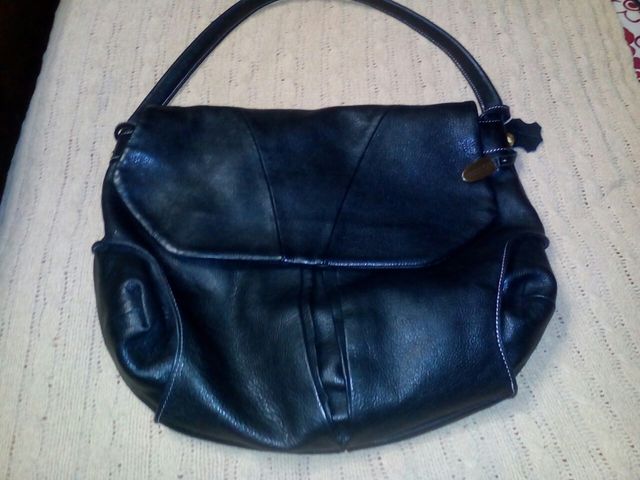 Bolso piel noble corte inglés