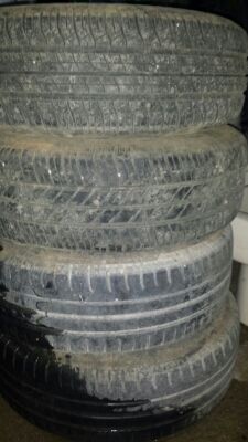 llantas originales audi a4 con cubierta utilizable