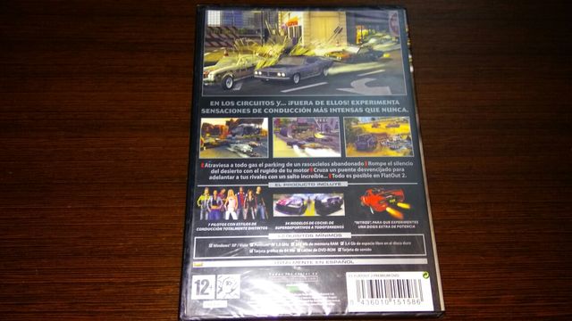 FLATOUT 2 NUEVO SIN DESPRECINTAR - Juego PC NFS