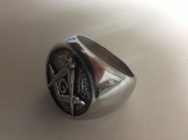 Anillo- Sello  Masón