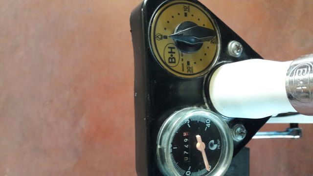 Bicicleta estática.