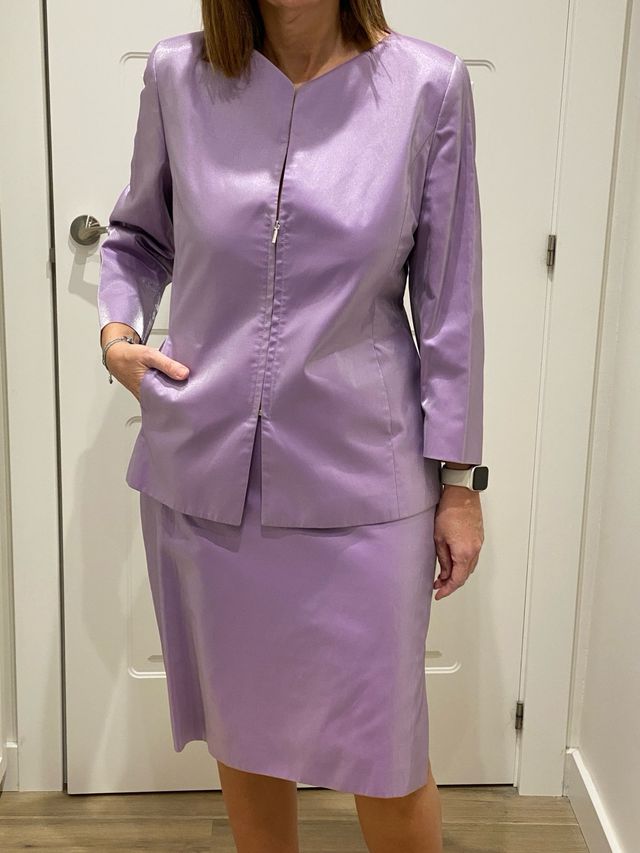 Traje fiesta de Adolfo Domínguez