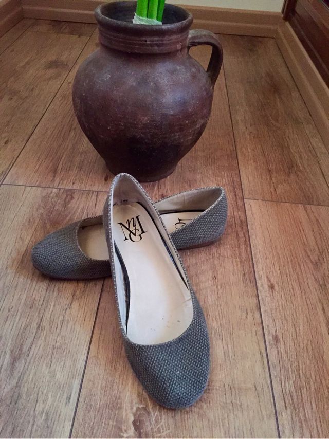 Manoletinas planas Mango 